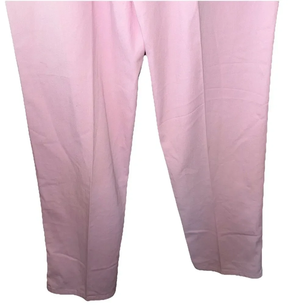 Vintage Polo Ralph Lauren Pink Pleated Palm Desert Pant Ivy League NOS 33x36 - Picture 11 of 16